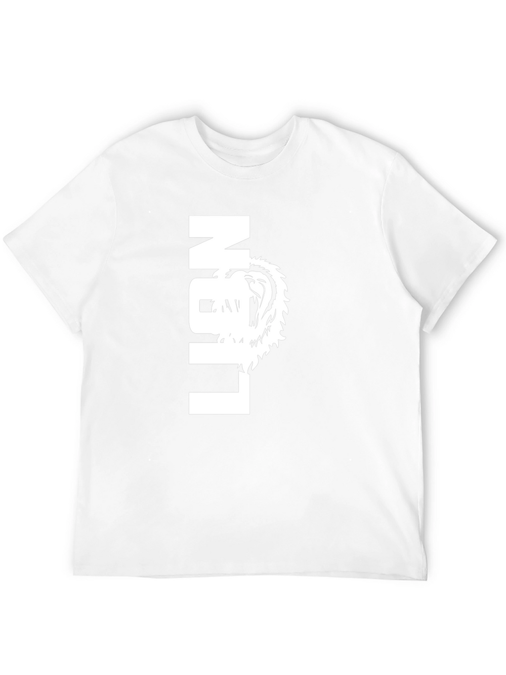 Lion Graphic Tee - Bold Black T-Shirt