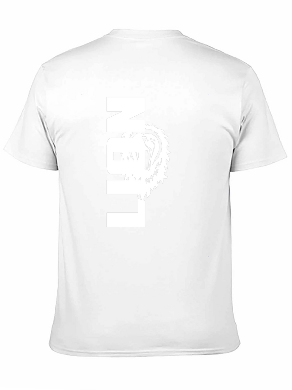 Lion Graphic Tee - Bold Black T-Shirt