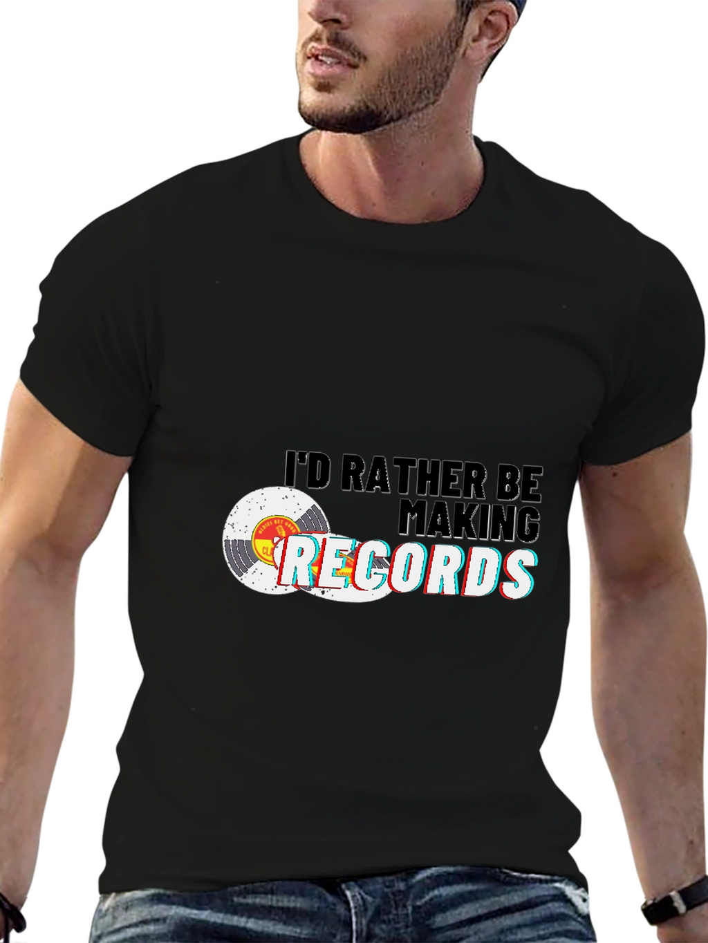 Id Rather Be Making Records T-Shirt