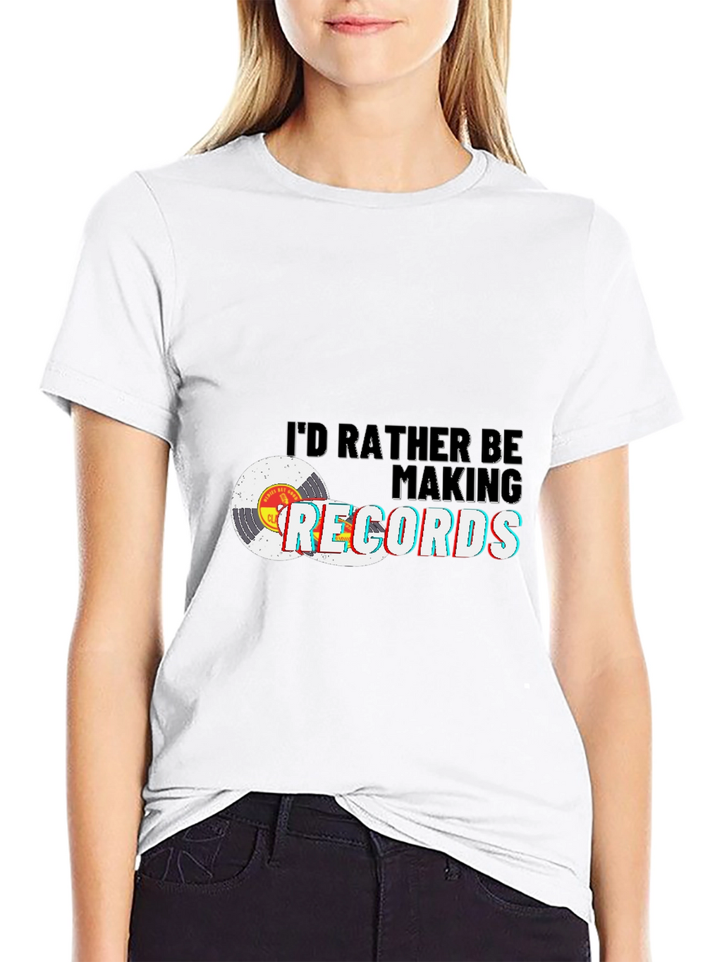 Id Rather Be Making Records T-Shirt
