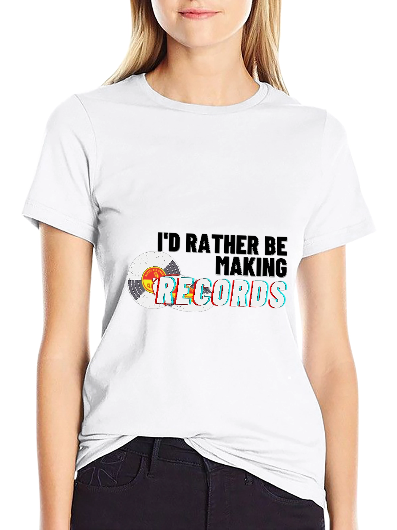 Id Rather Be Making Records T-Shirt