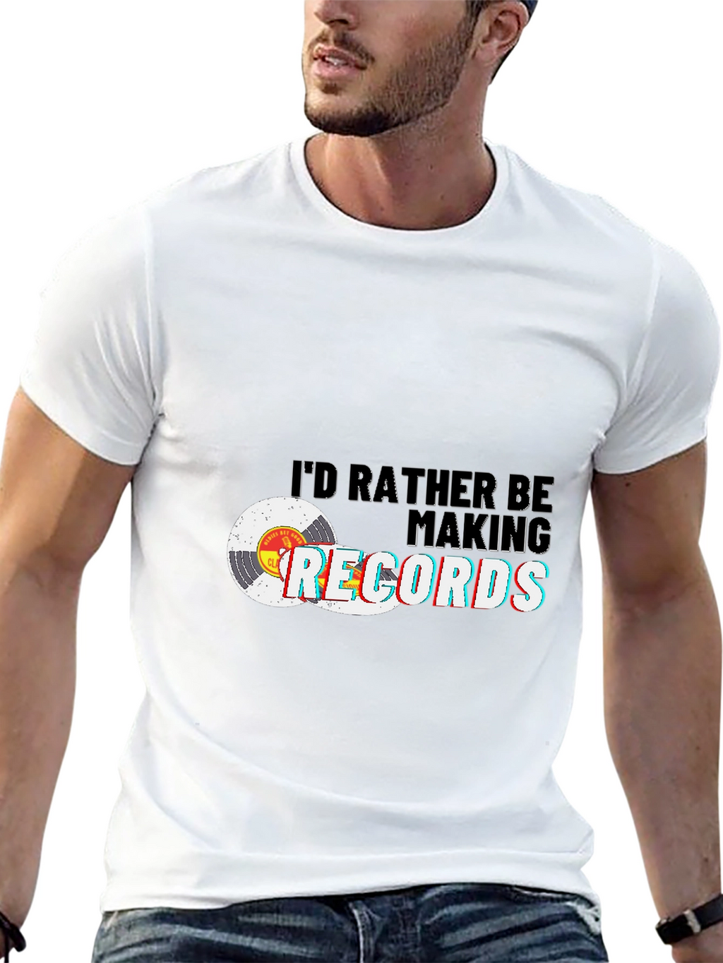 Id Rather Be Making Records T-Shirt