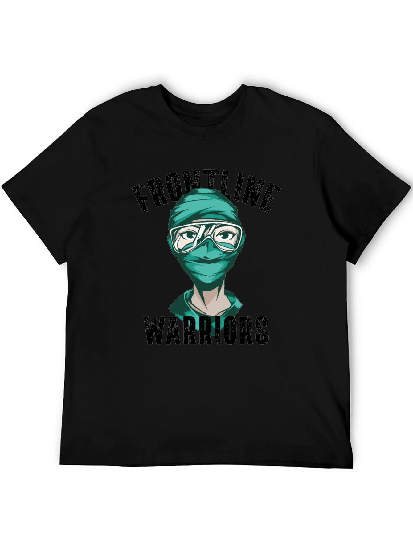 Frontline Warriors Graphic Tee - Unisex Cotton Blend
