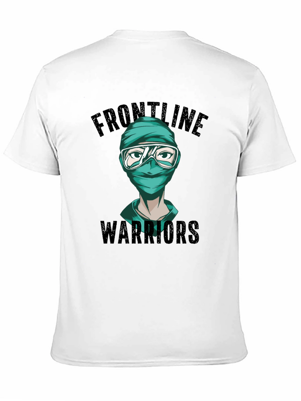 Frontline Warriors Graphic Tee - Unisex Cotton Blend