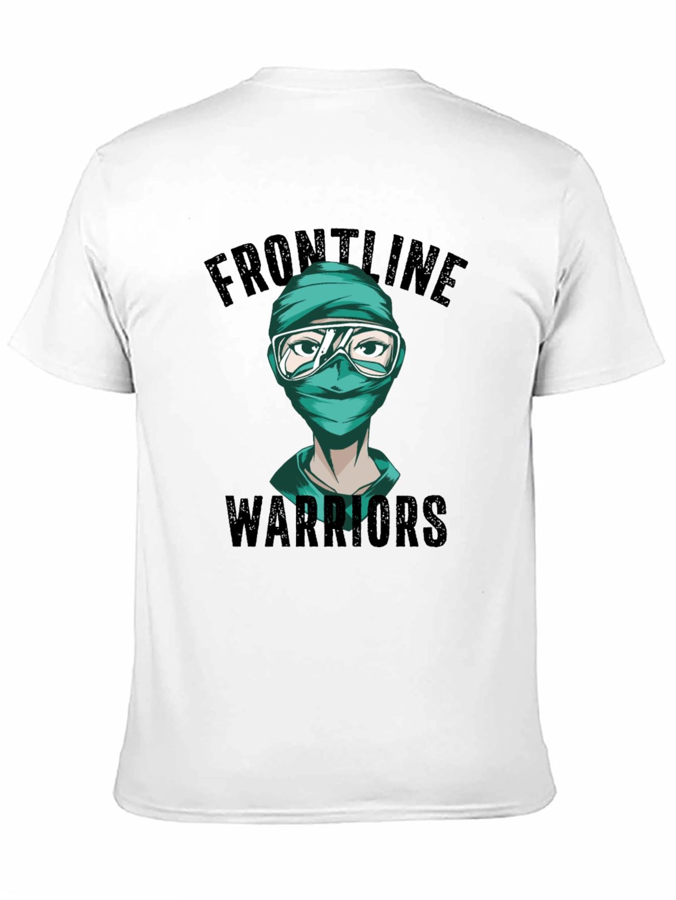 Frontline Warriors Graphic Tee - Unisex Cotton Blend