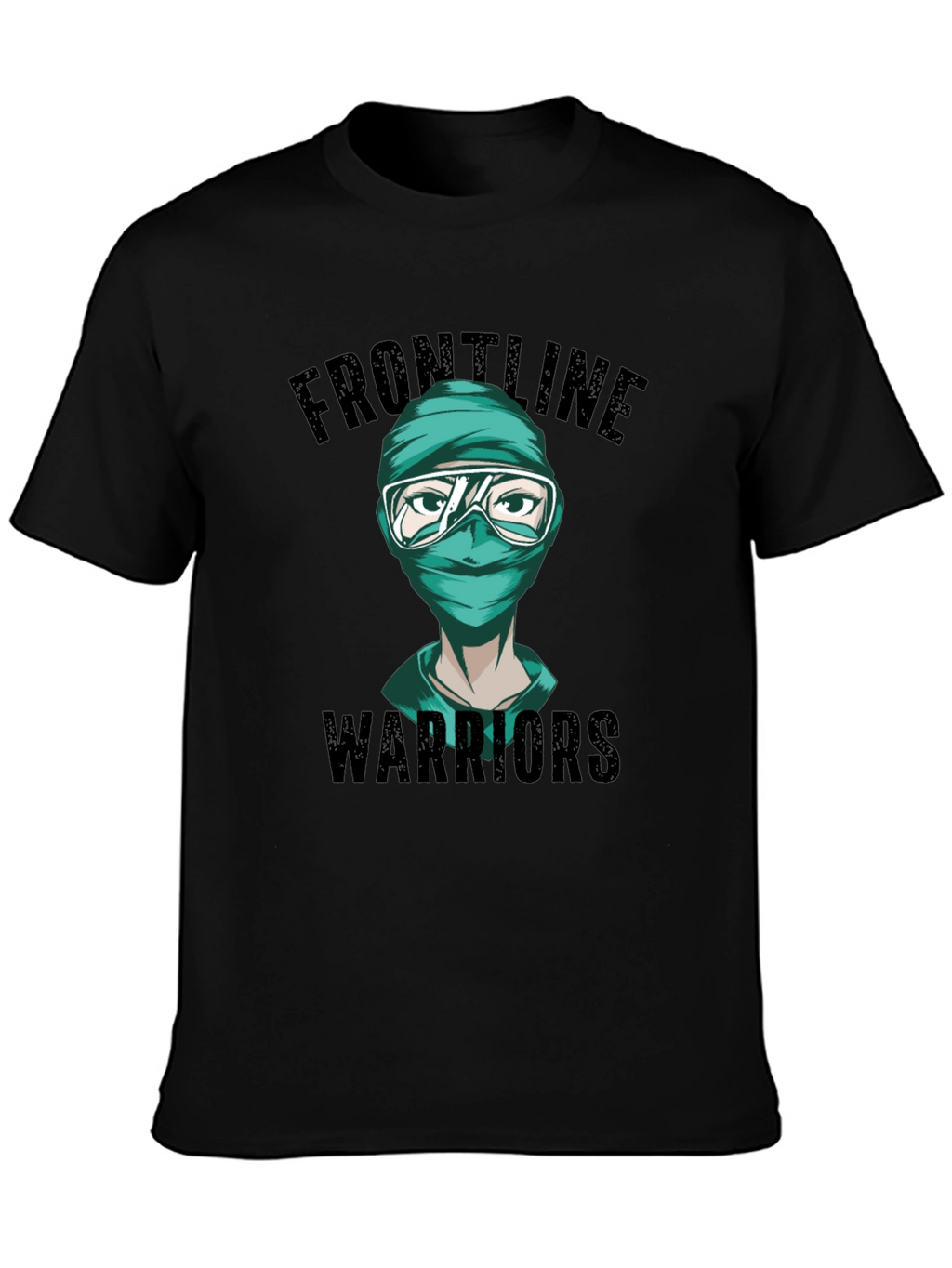 Frontline Warriors Graphic Tee - Unisex Cotton Blend