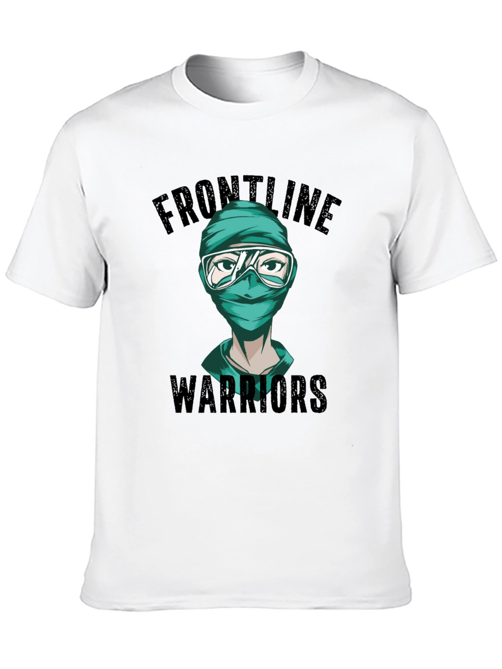 Frontline Warriors Graphic Tee - Unisex Cotton Blend