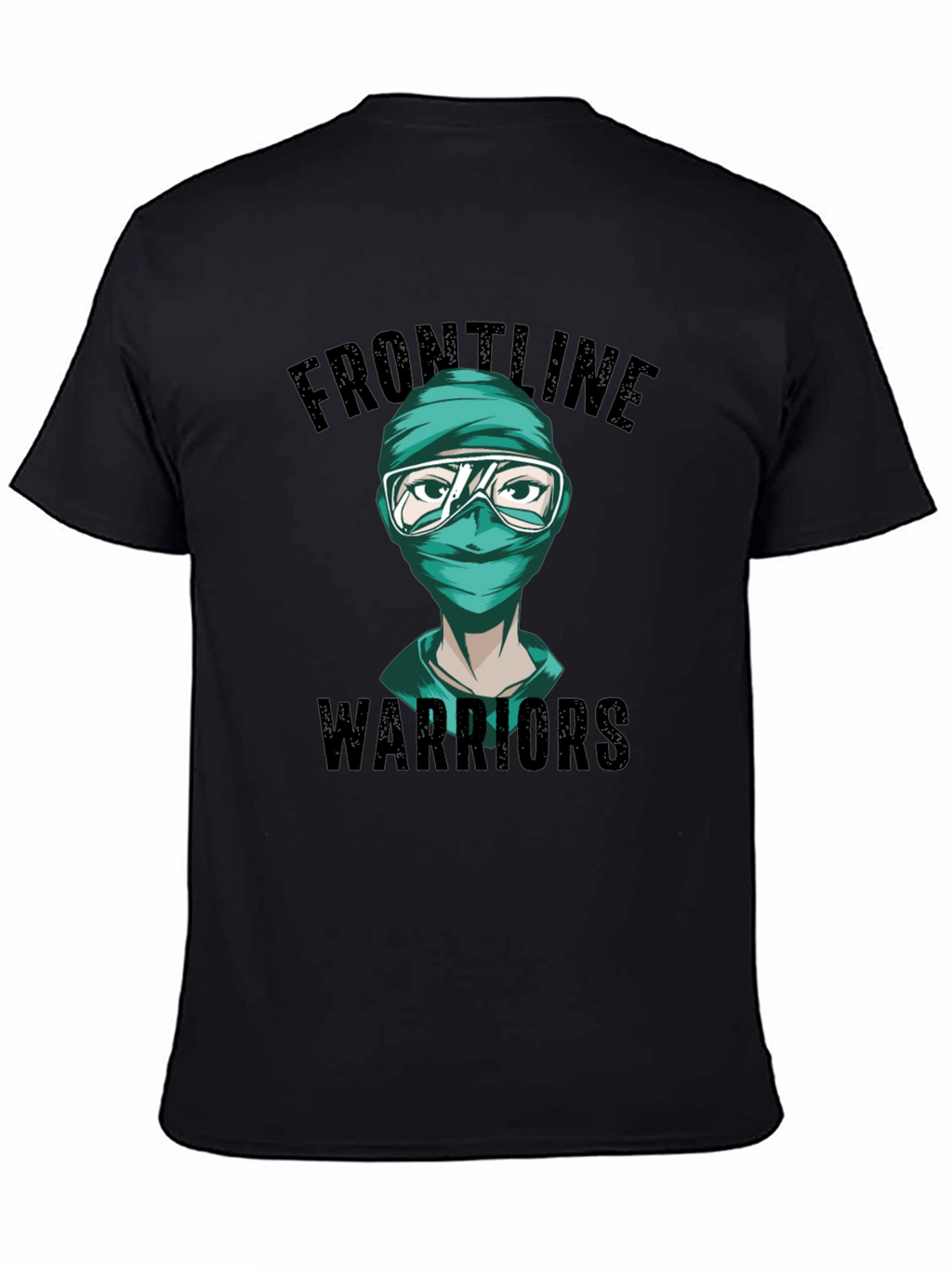 Frontline Warriors Graphic Tee - Unisex Cotton Blend