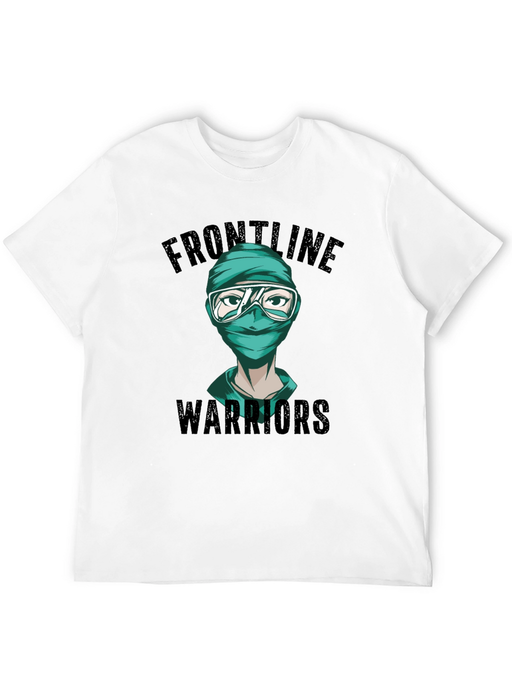 Frontline Warriors Graphic Tee - Unisex Cotton Blend