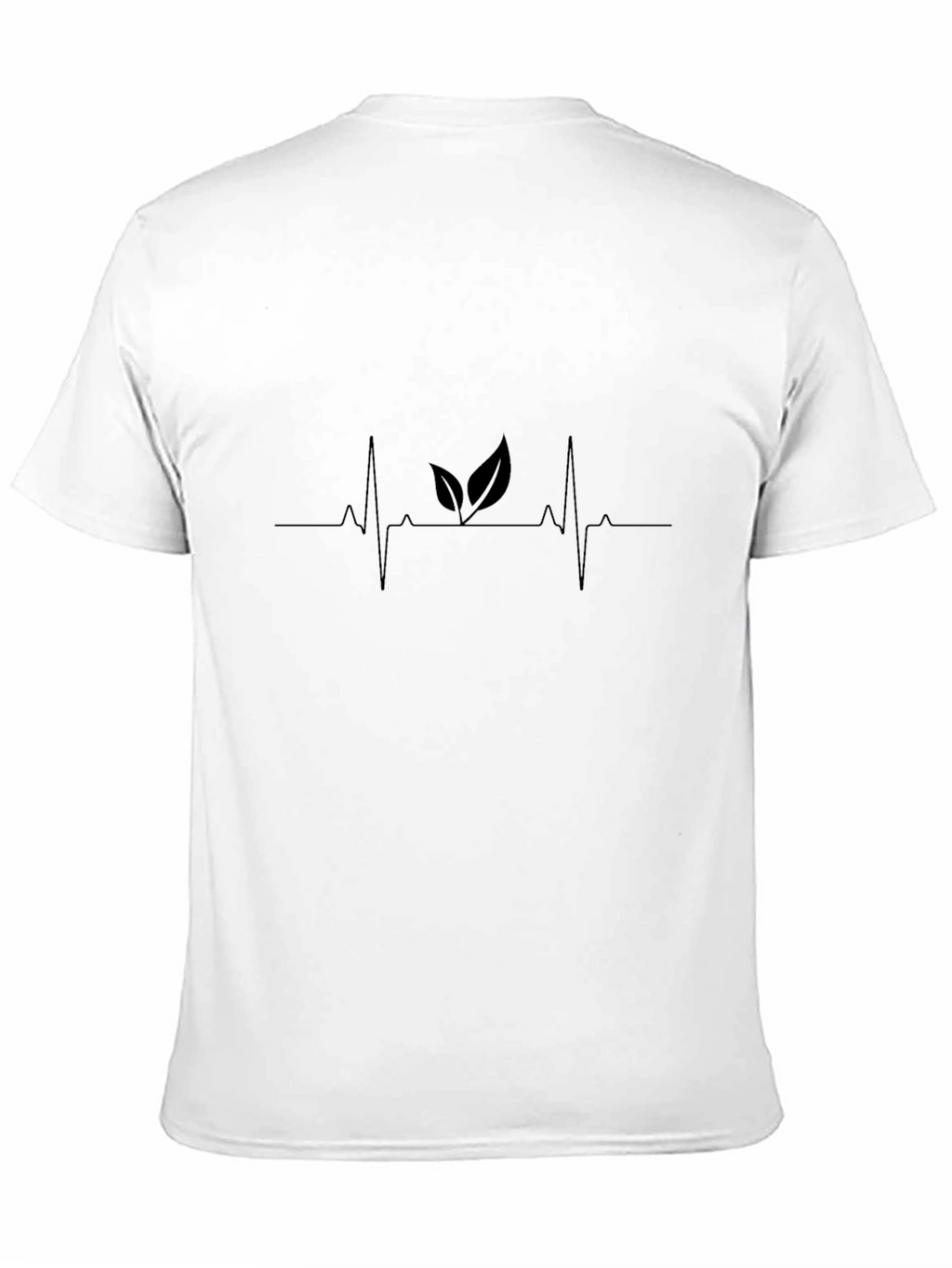 Nature Lovers Heartbeat Black T-Shirt