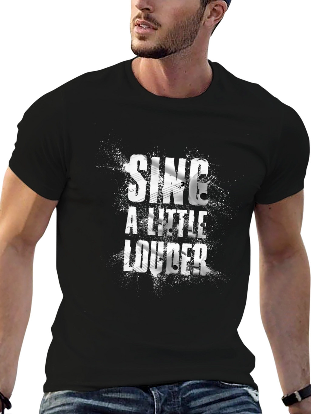 Sing A Little Louder Graphic Tee