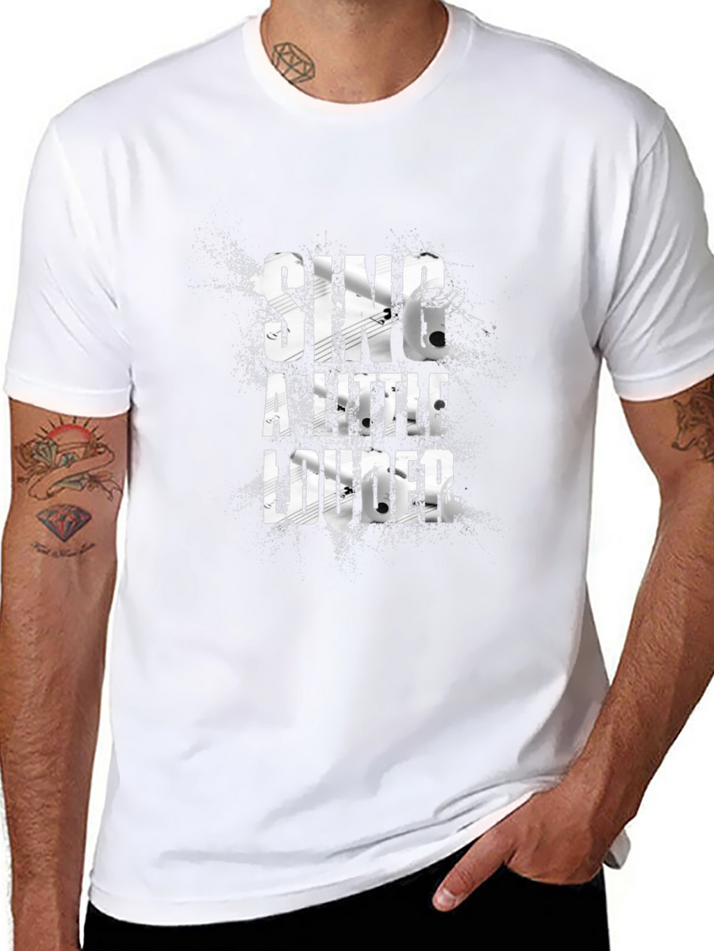 Sing A Little Louder Graphic Tee