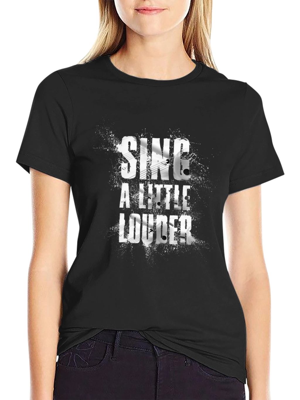Sing A Little Louder Graphic Tee