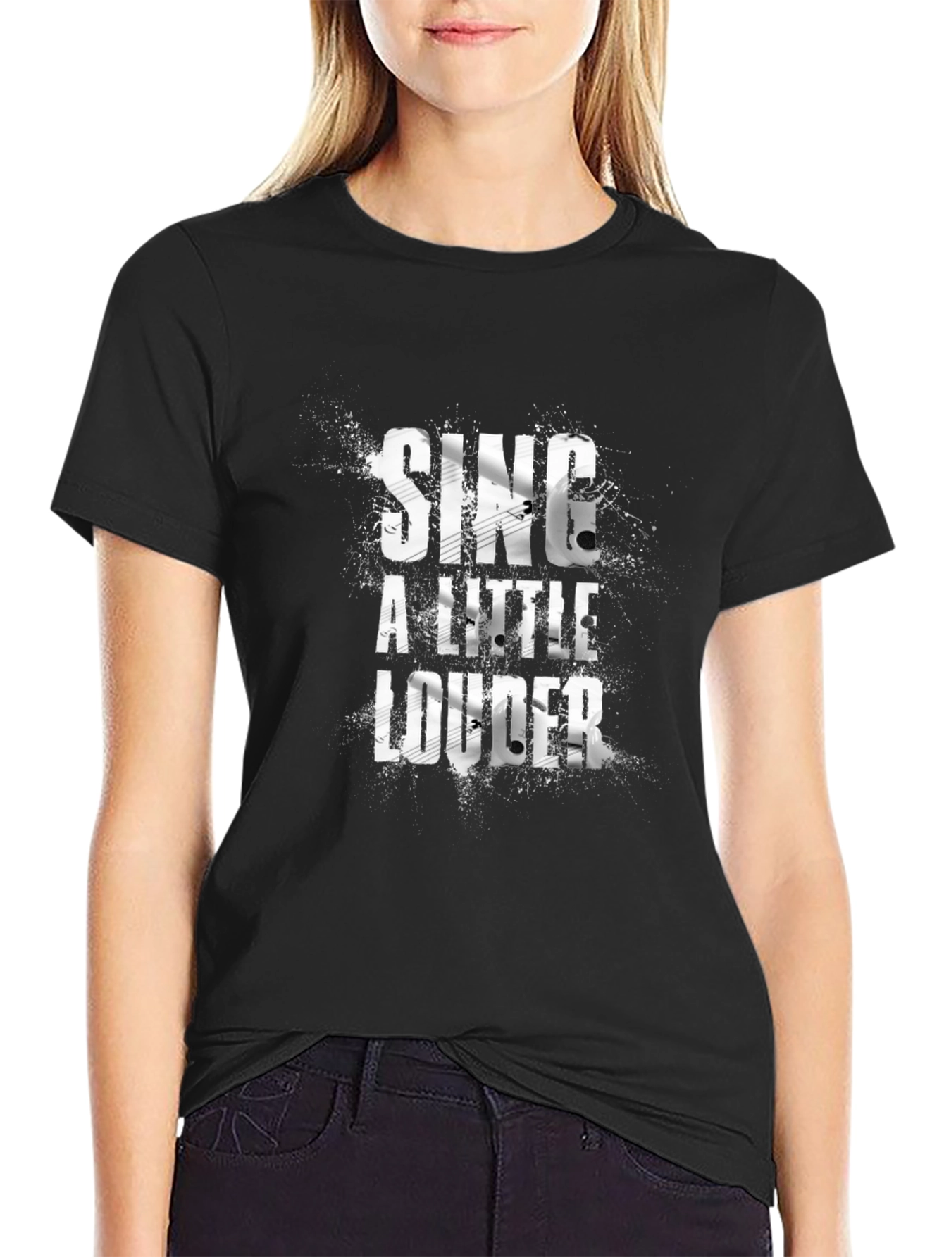 Sing A Little Louder Graphic Tee