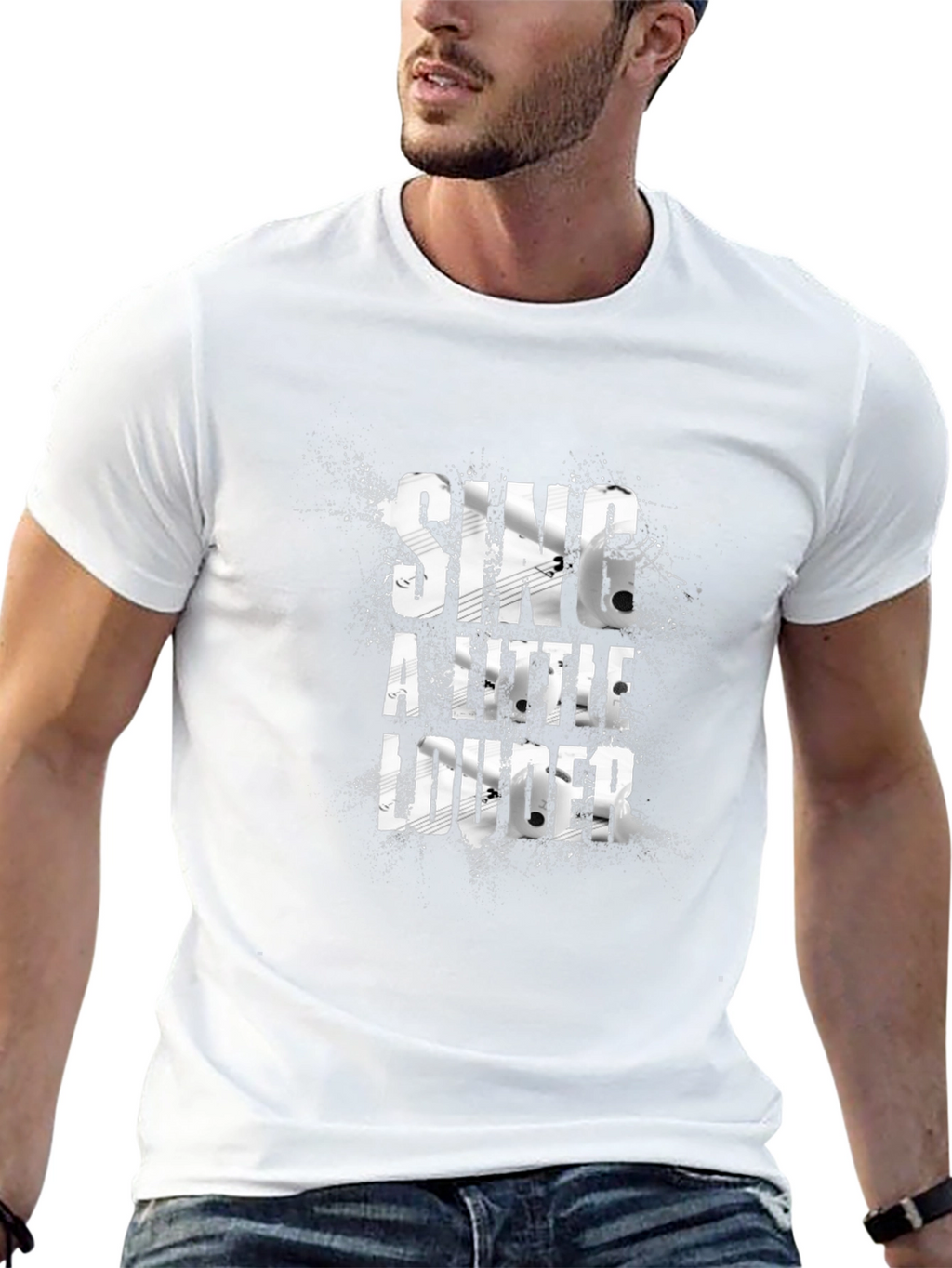 Sing A Little Louder Graphic Tee