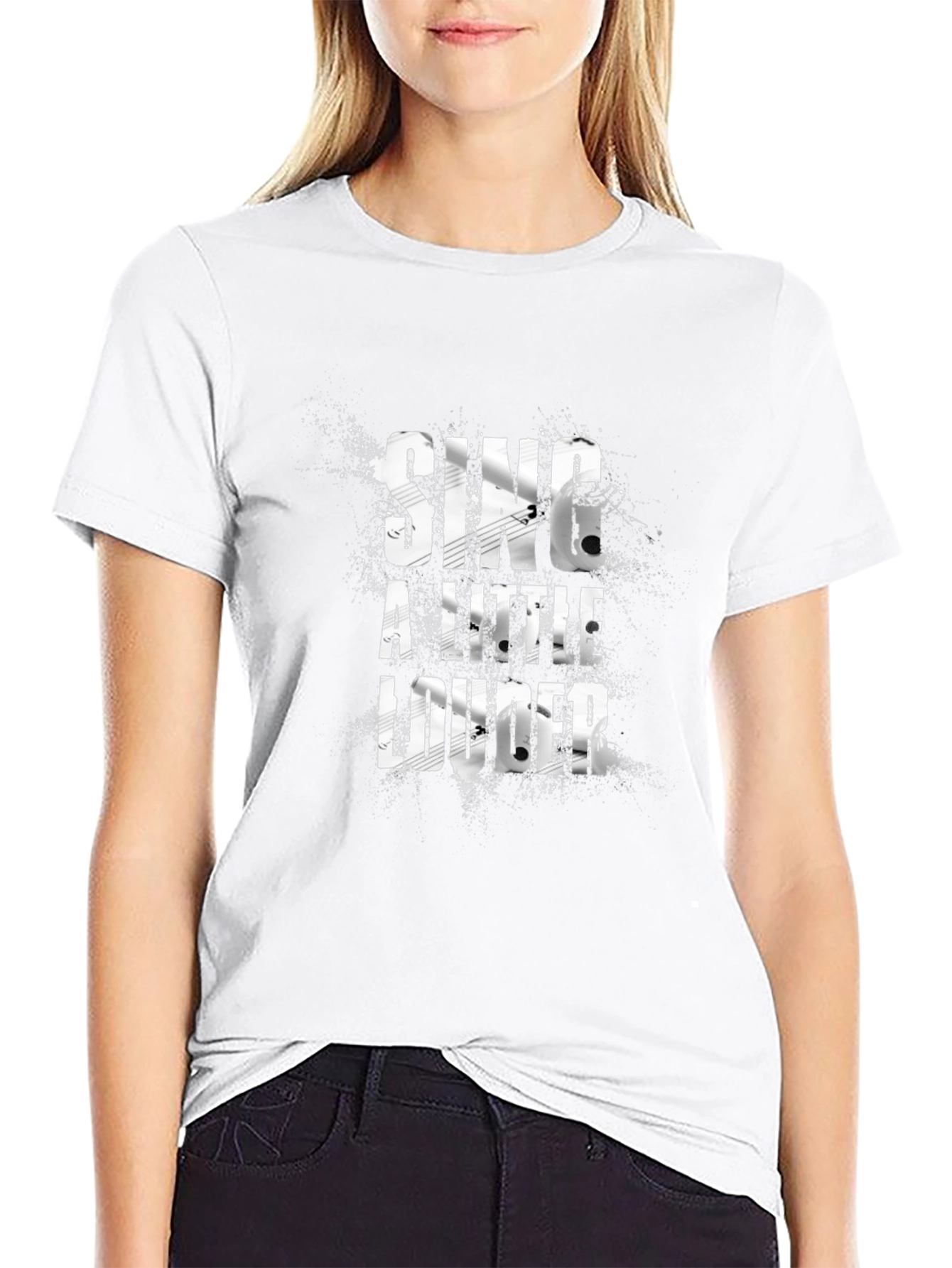 Sing A Little Louder Graphic Tee