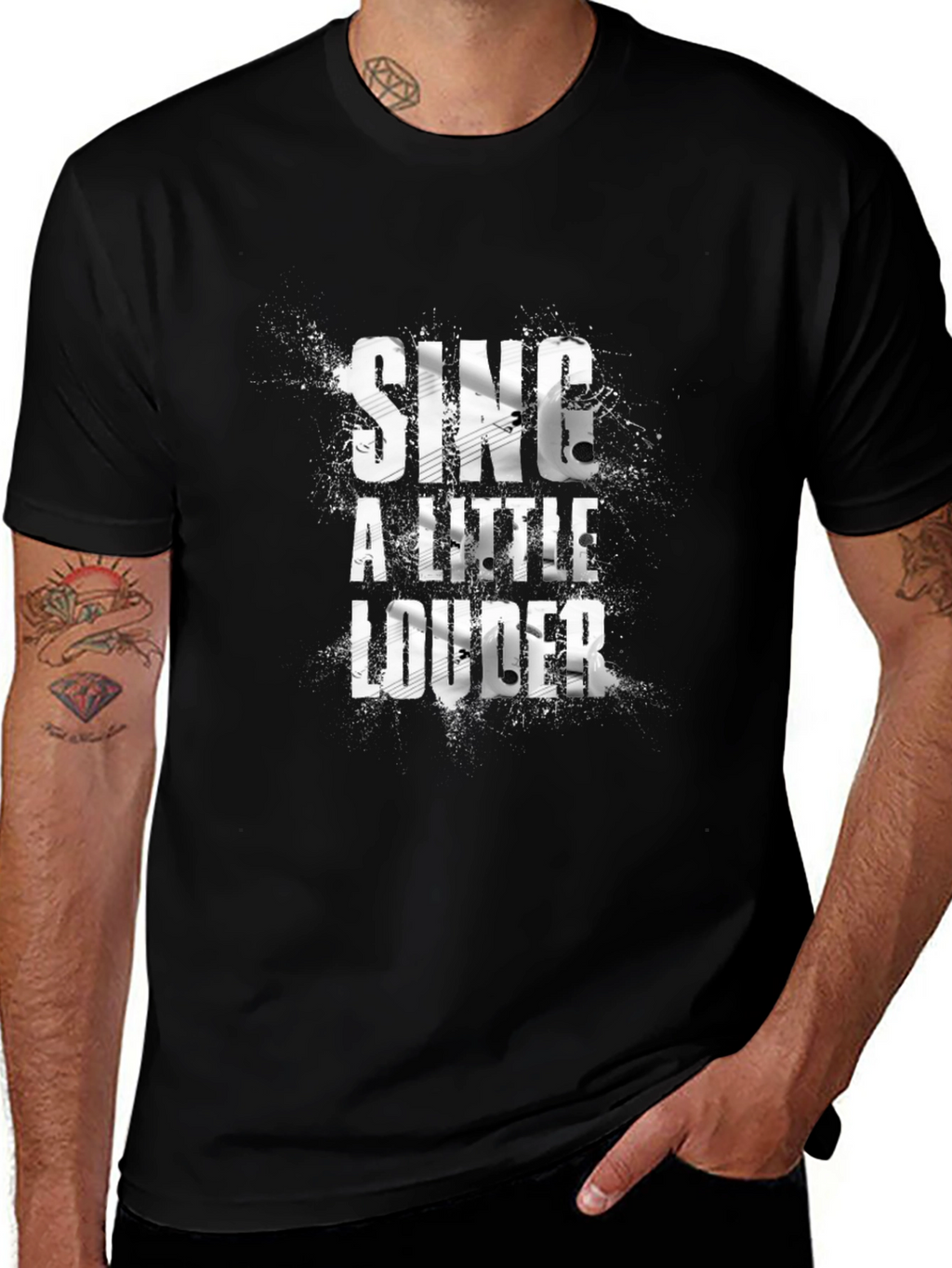 Sing A Little Louder Graphic Tee