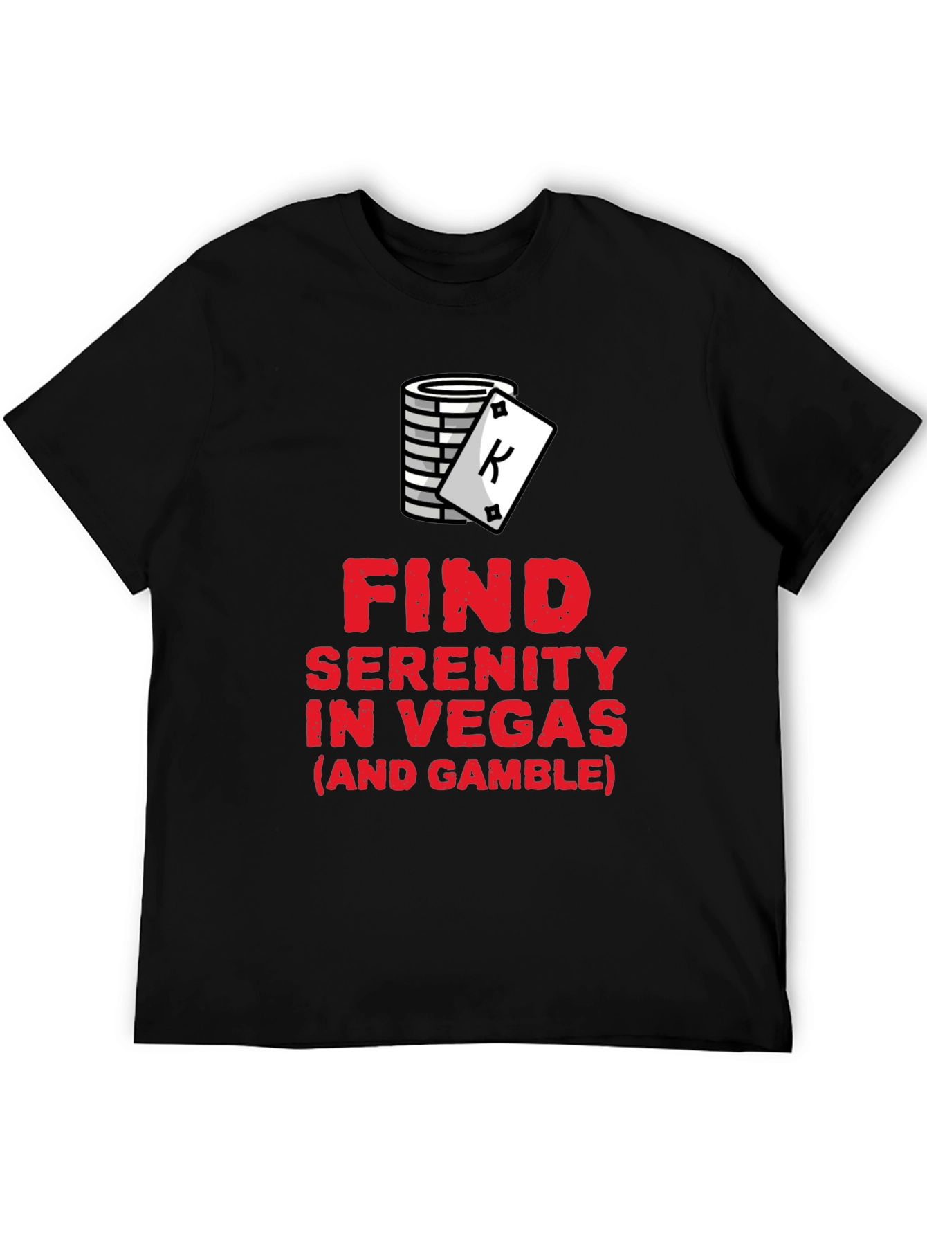 Find Serenity in Vegas Graphic T-Shirt