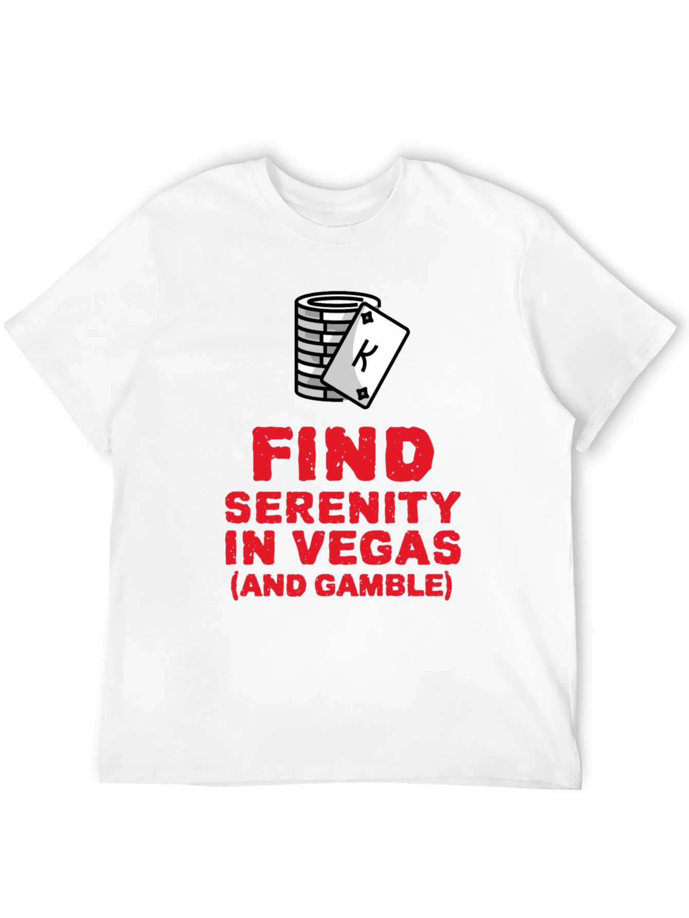 Find Serenity in Vegas Graphic T-Shirt