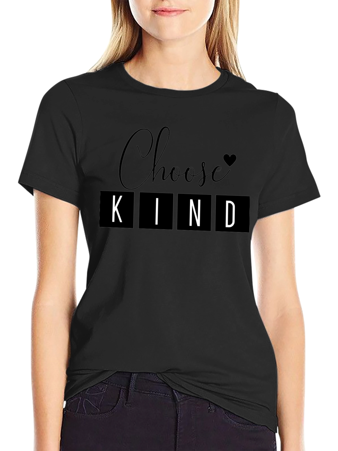 Choose Kind Graphic T-Shirt - Black