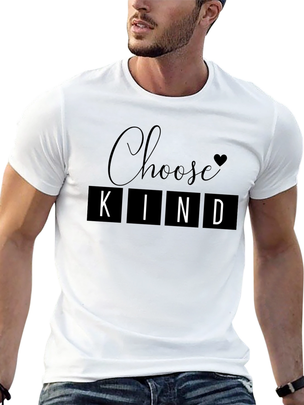 Choose Kind Graphic T-Shirt - Black