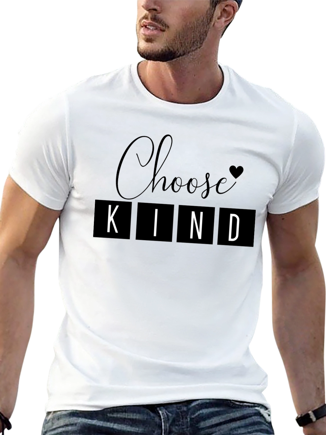 Choose Kind Graphic T-Shirt - Black