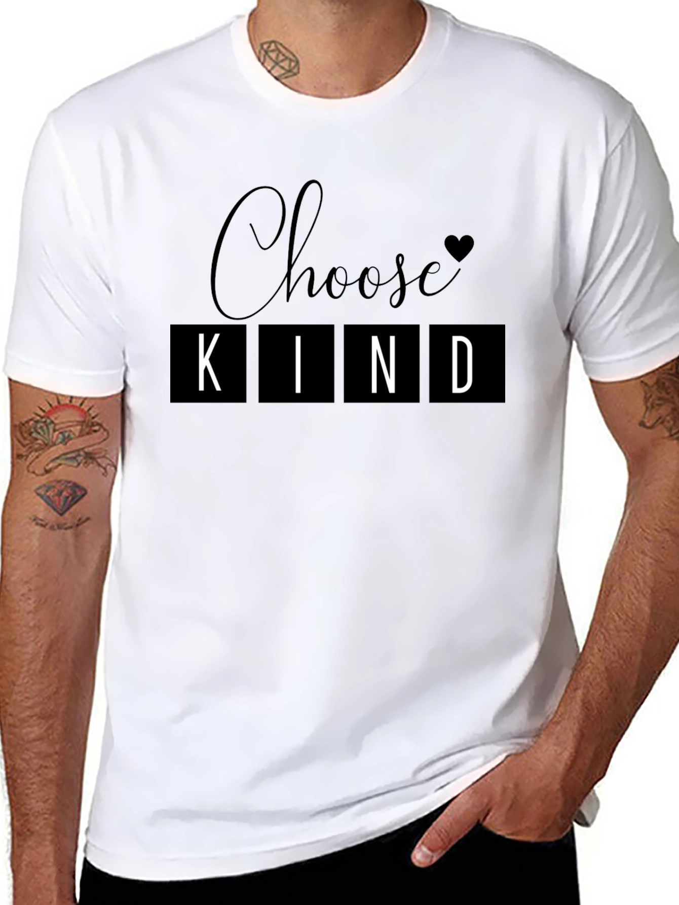 Choose Kind Graphic T-Shirt - Black