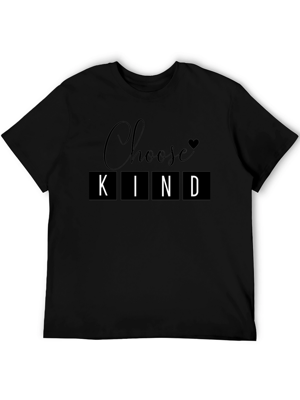 Choose Kind Graphic T-Shirt - Black