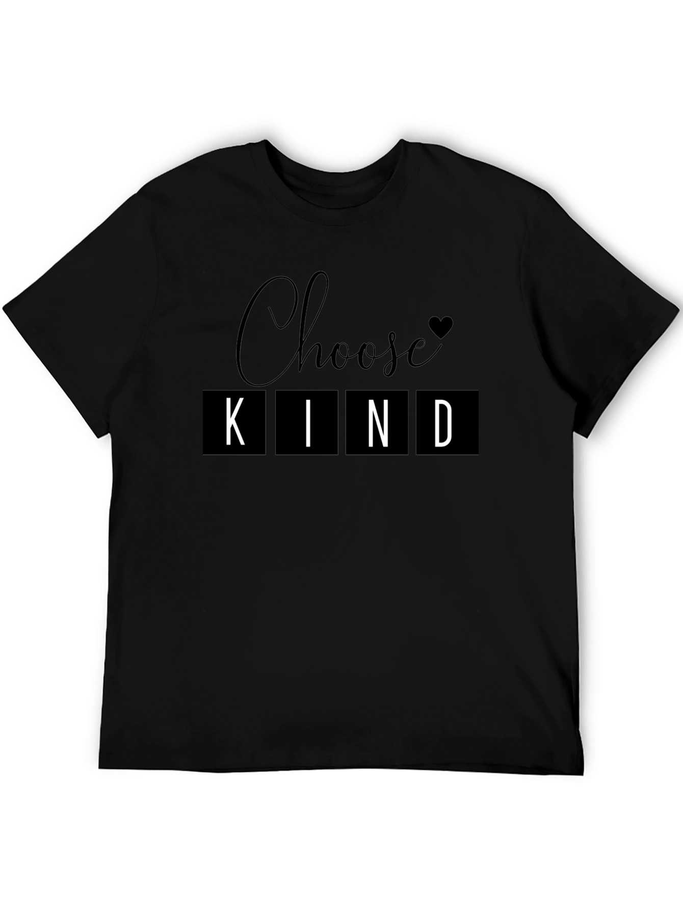 Choose Kind Graphic T-Shirt - Black