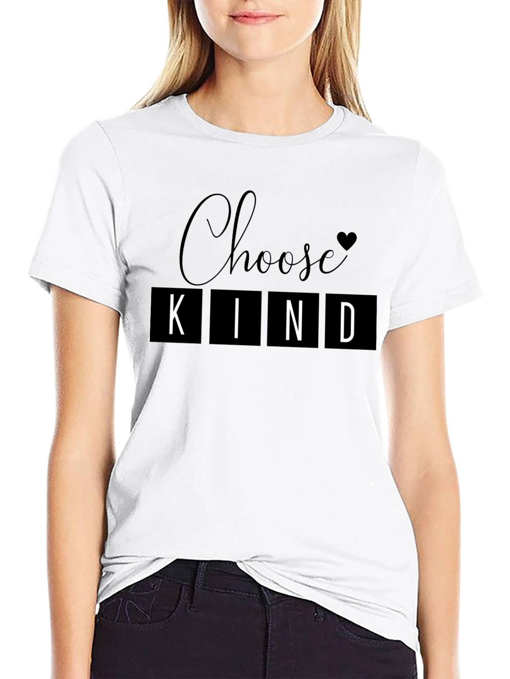 Choose Kind Graphic T-Shirt - Black
