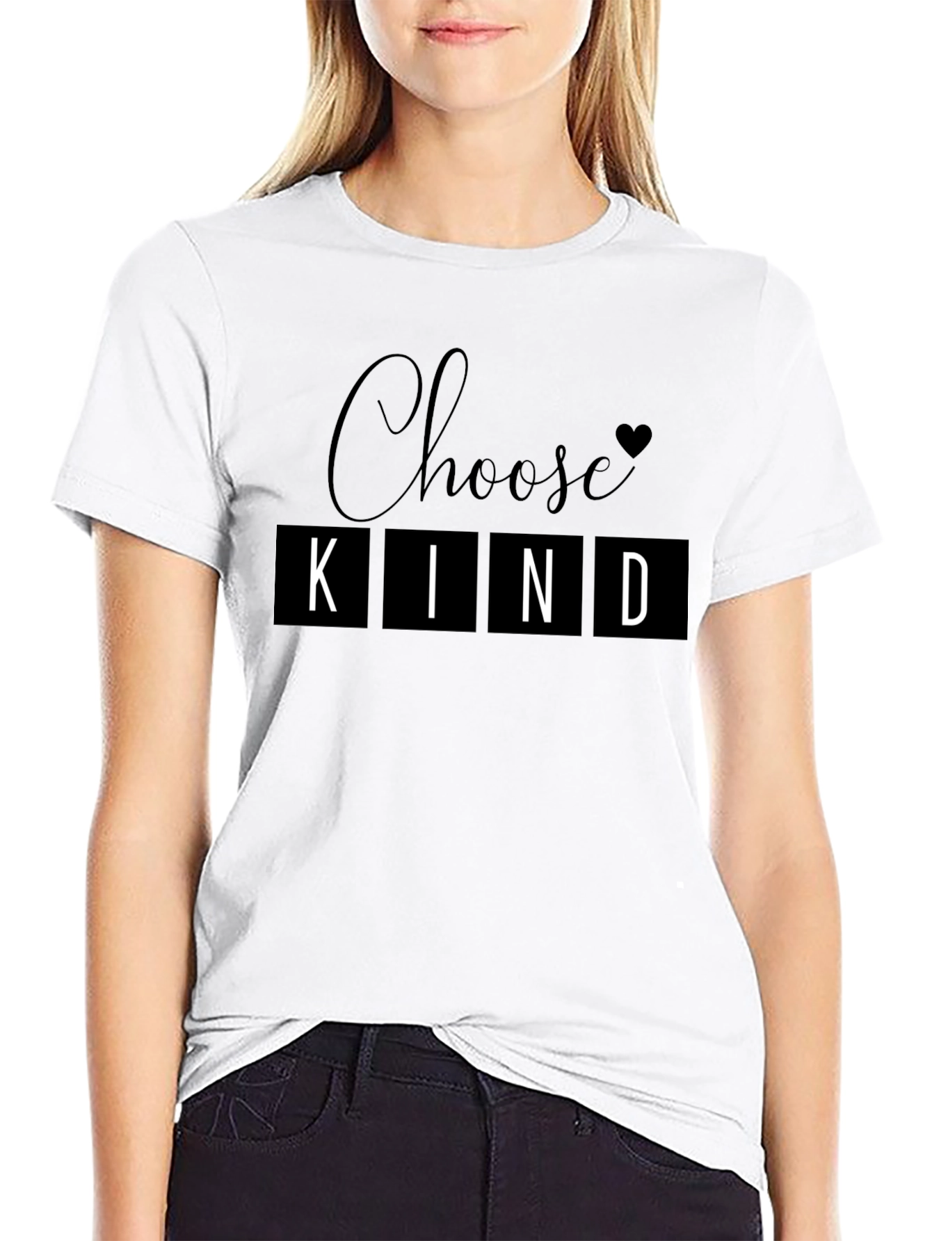 Choose Kind Graphic T-Shirt - Black