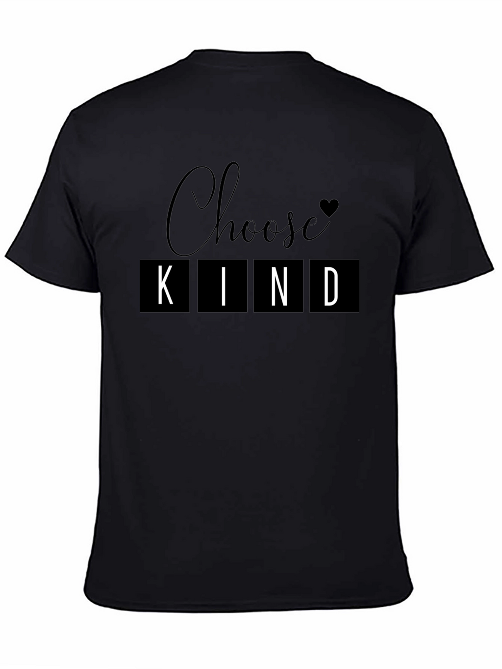 Choose Kind Graphic T-Shirt - Black