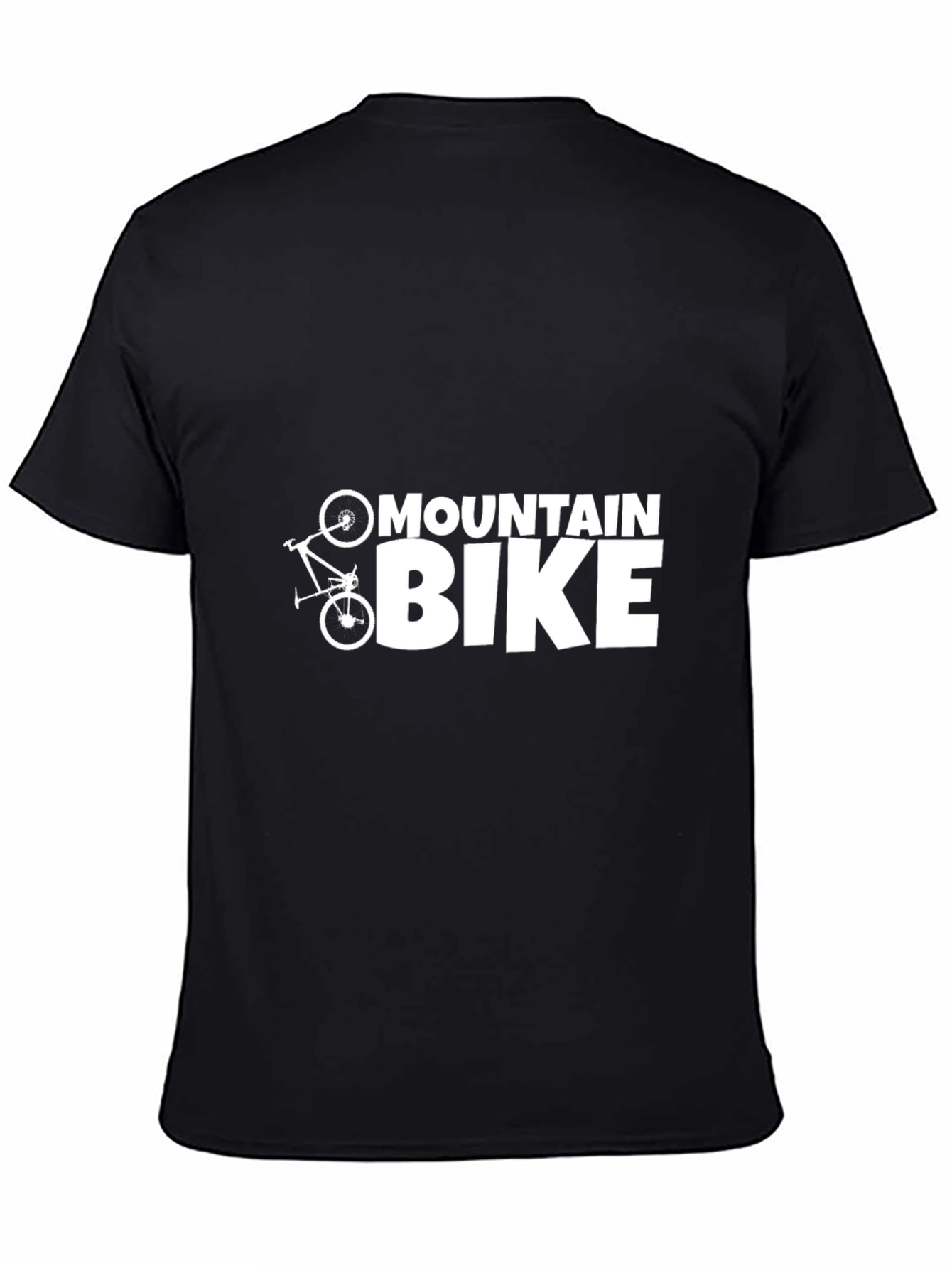 Mountain Bike Graphic Tee - Black