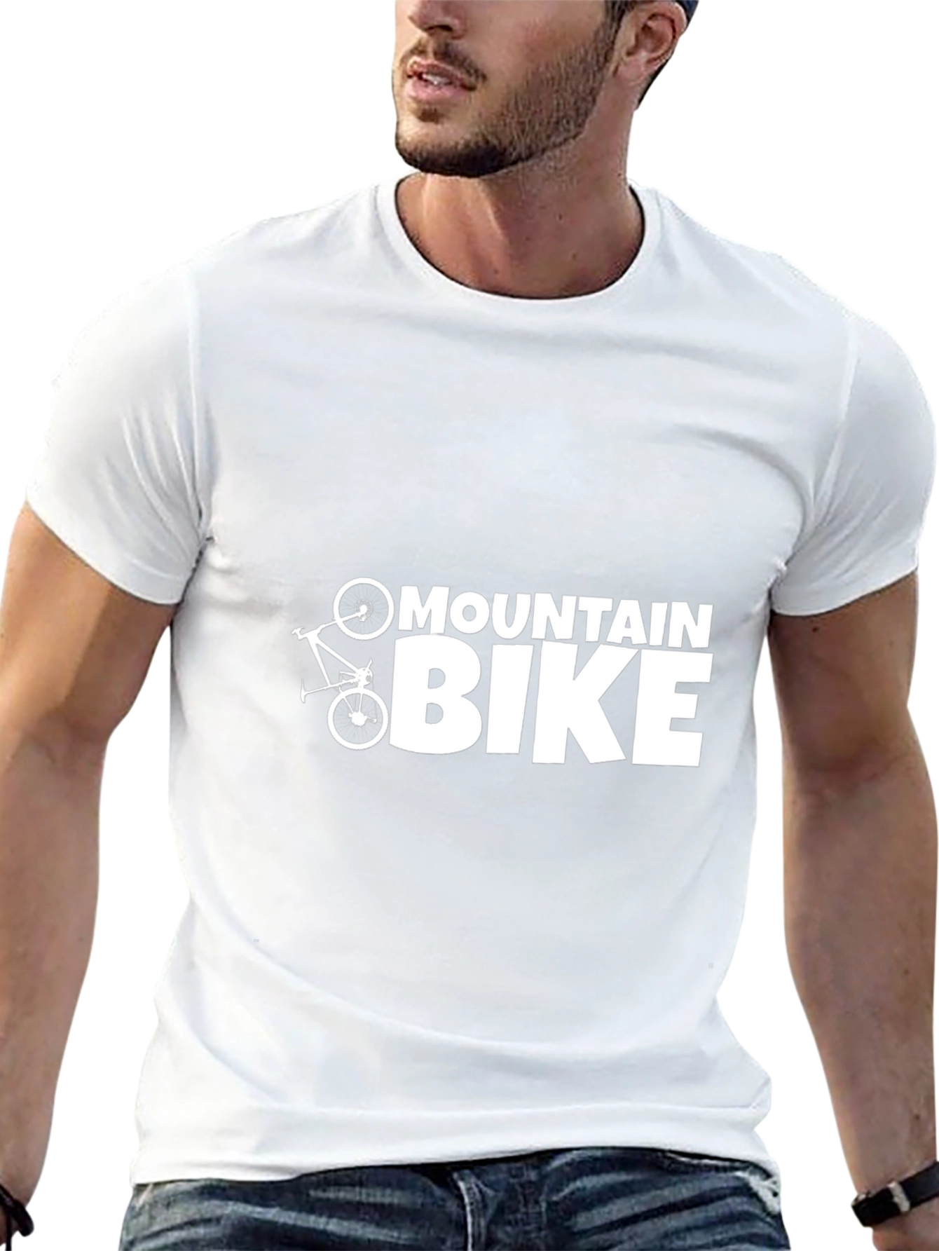 Mountain Bike Graphic Tee - Black