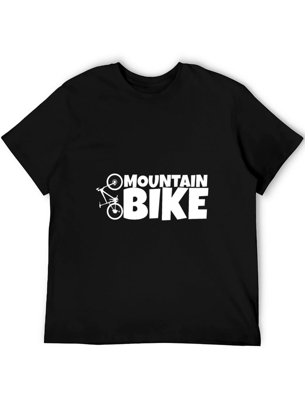 Mountain Bike Graphic Tee - Black