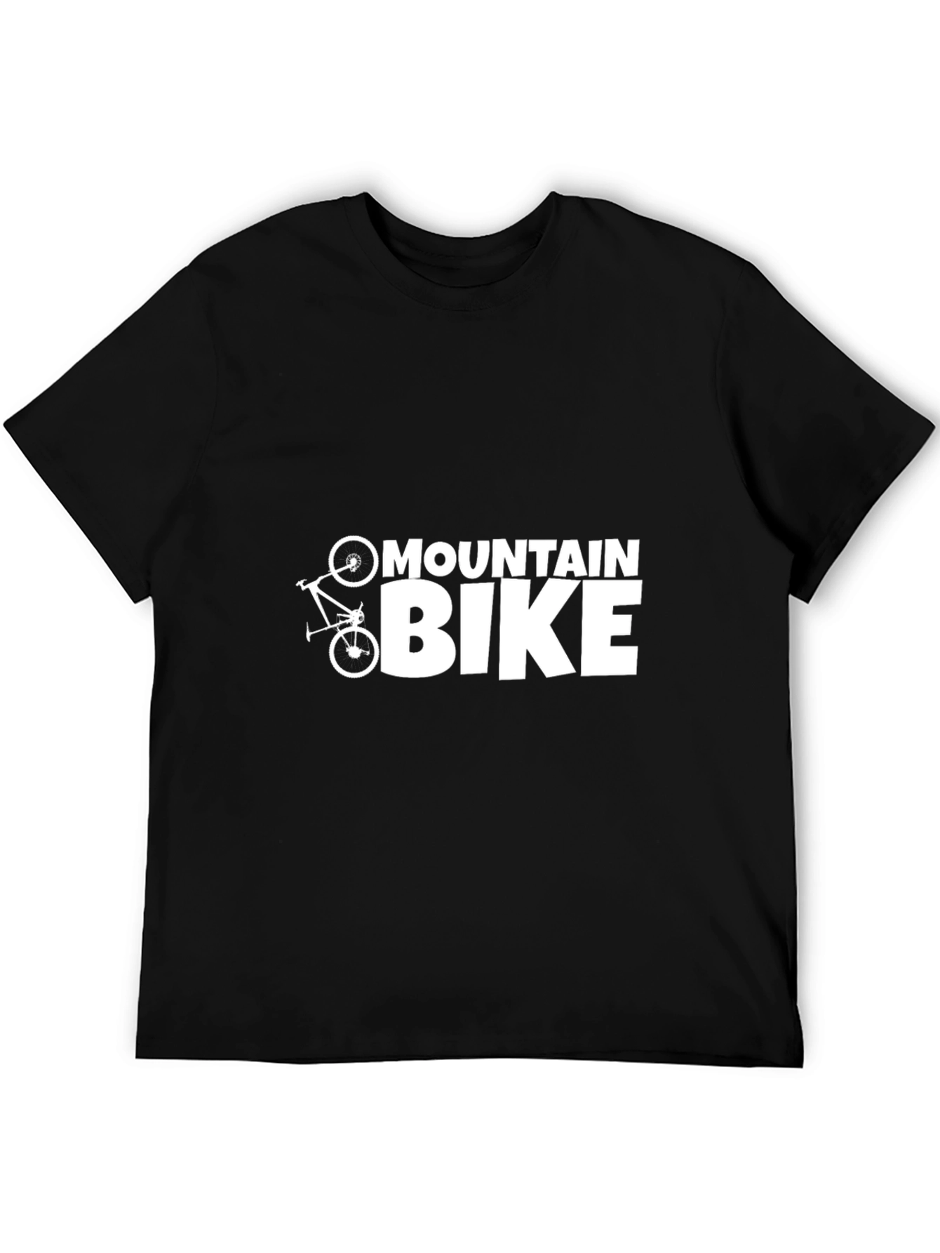 Mountain Bike Graphic Tee - Black