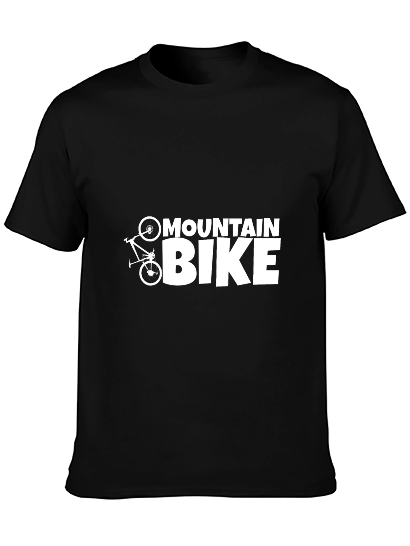 Mountain Bike Graphic Tee - Black