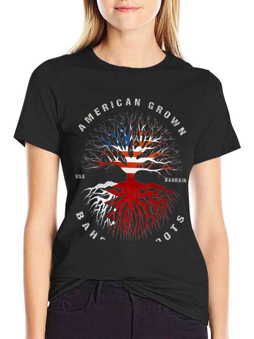 American Grown Bahrain Roots T-Shirt