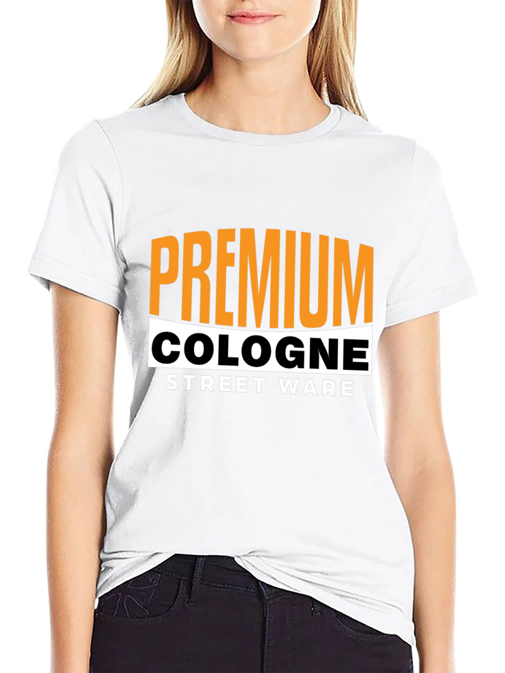 Premium Cologne Street Wear Black T-Shirt