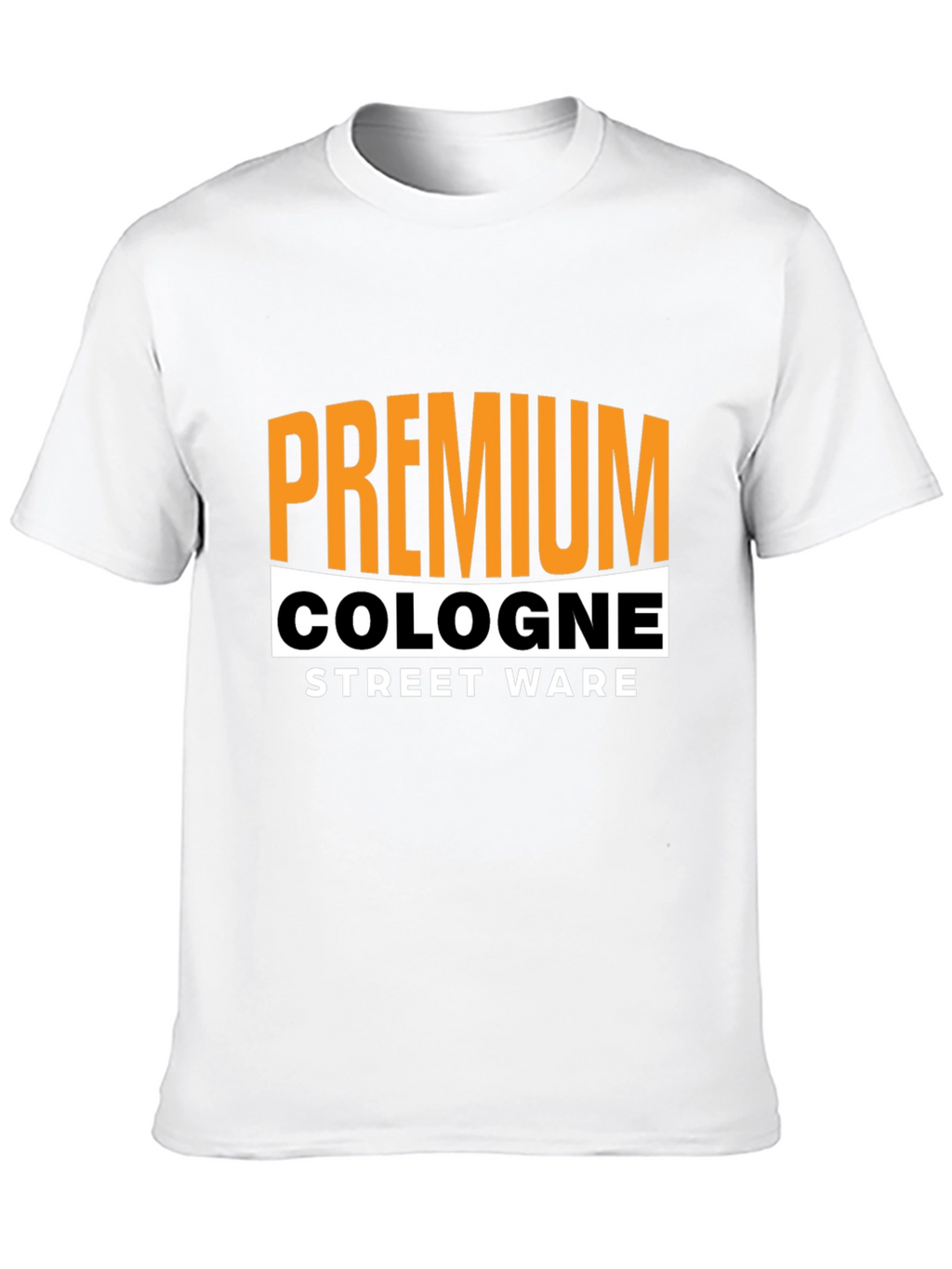 Premium Cologne Street Wear Black T-Shirt