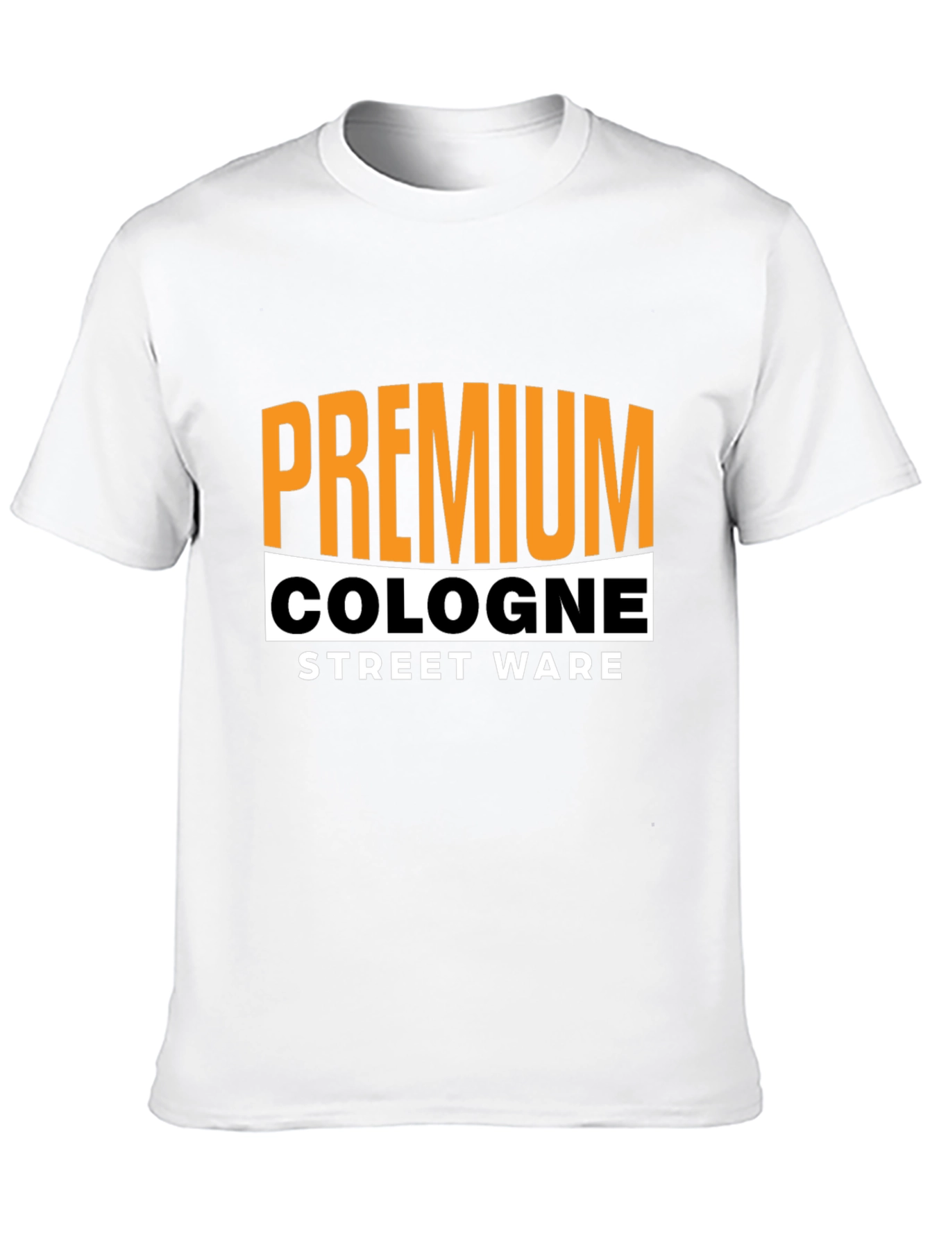 Premium Cologne Street Wear Black T-Shirt
