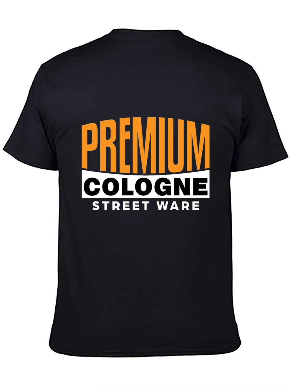 Premium Cologne Street Wear Black T-Shirt