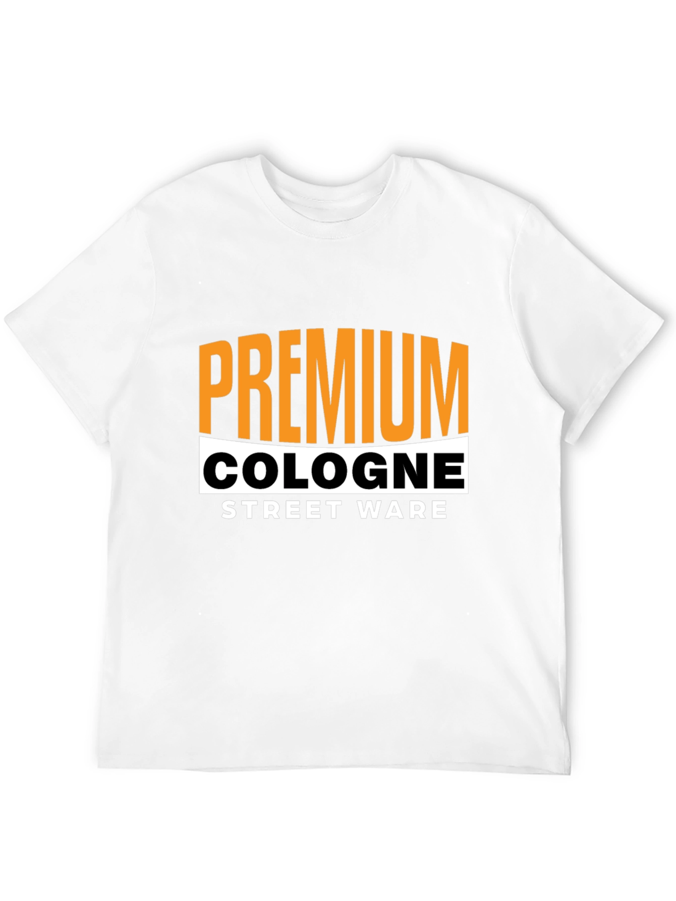Premium Cologne Street Wear Black T-Shirt