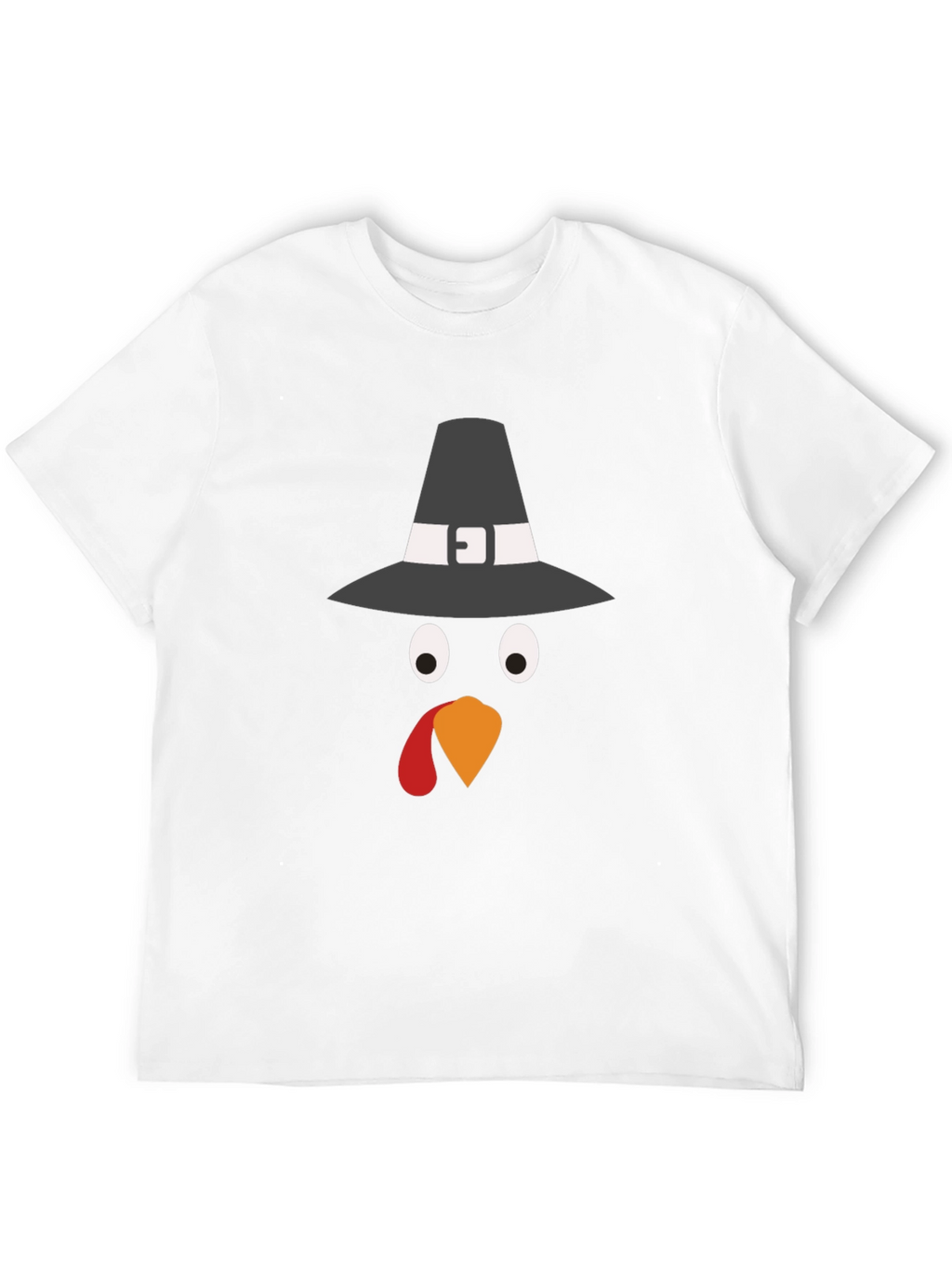 Thanksgiving Turkey Pilgrim Hat Graphic Tee