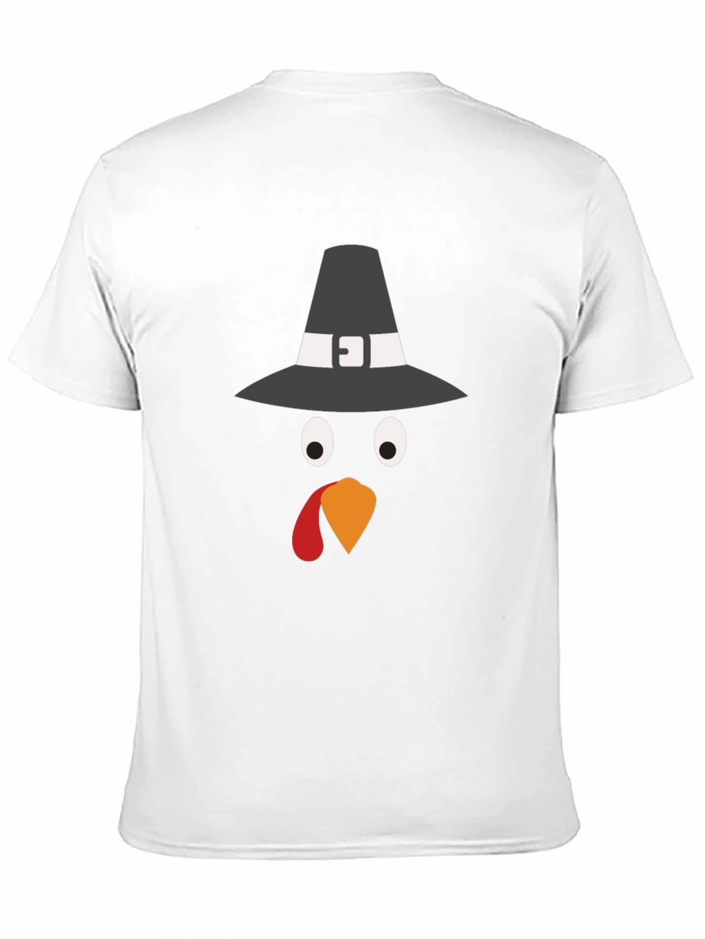 Thanksgiving Turkey Pilgrim Hat Graphic Tee