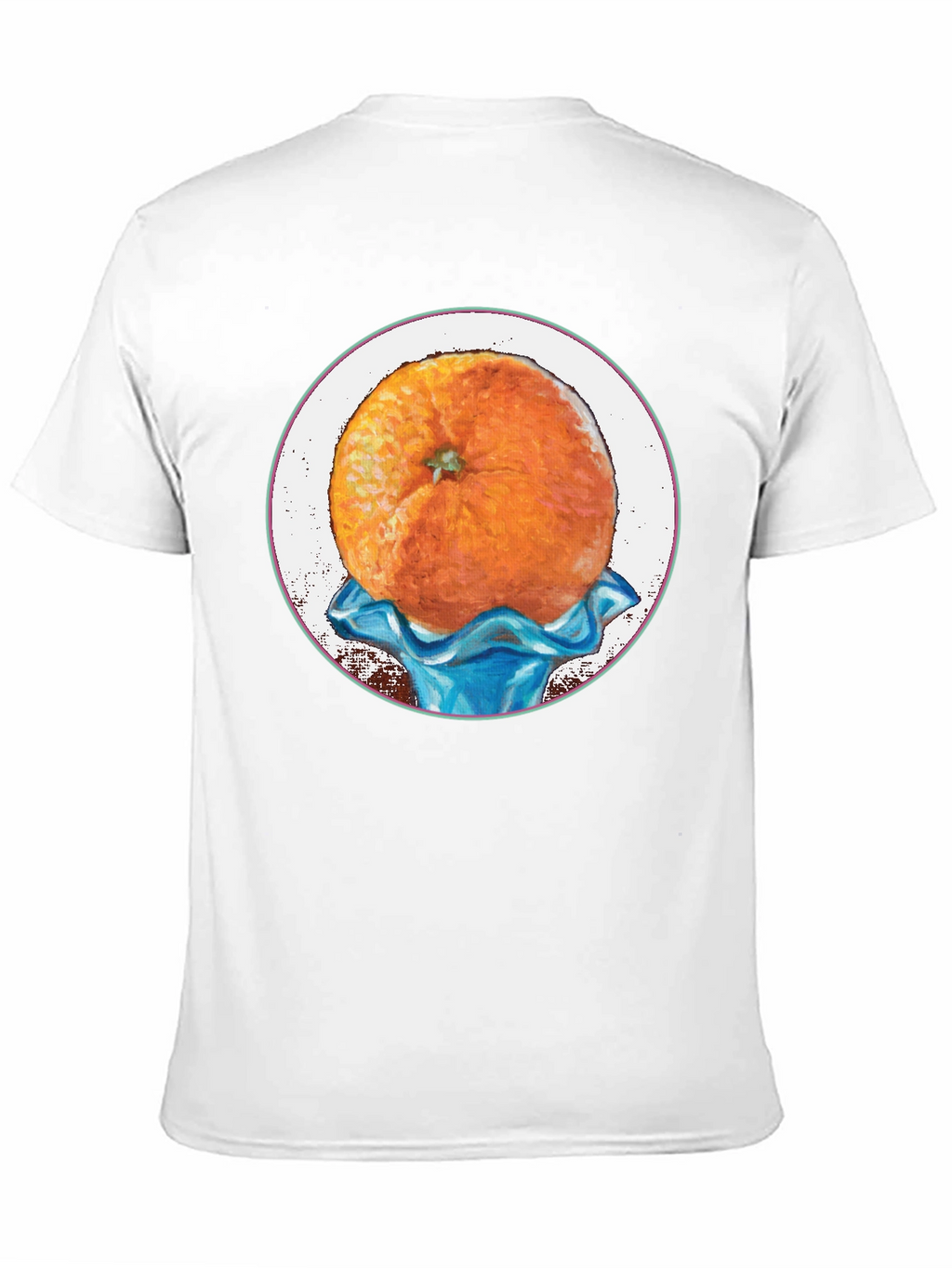 Orange Fruit Graphic Tee - Unique Design