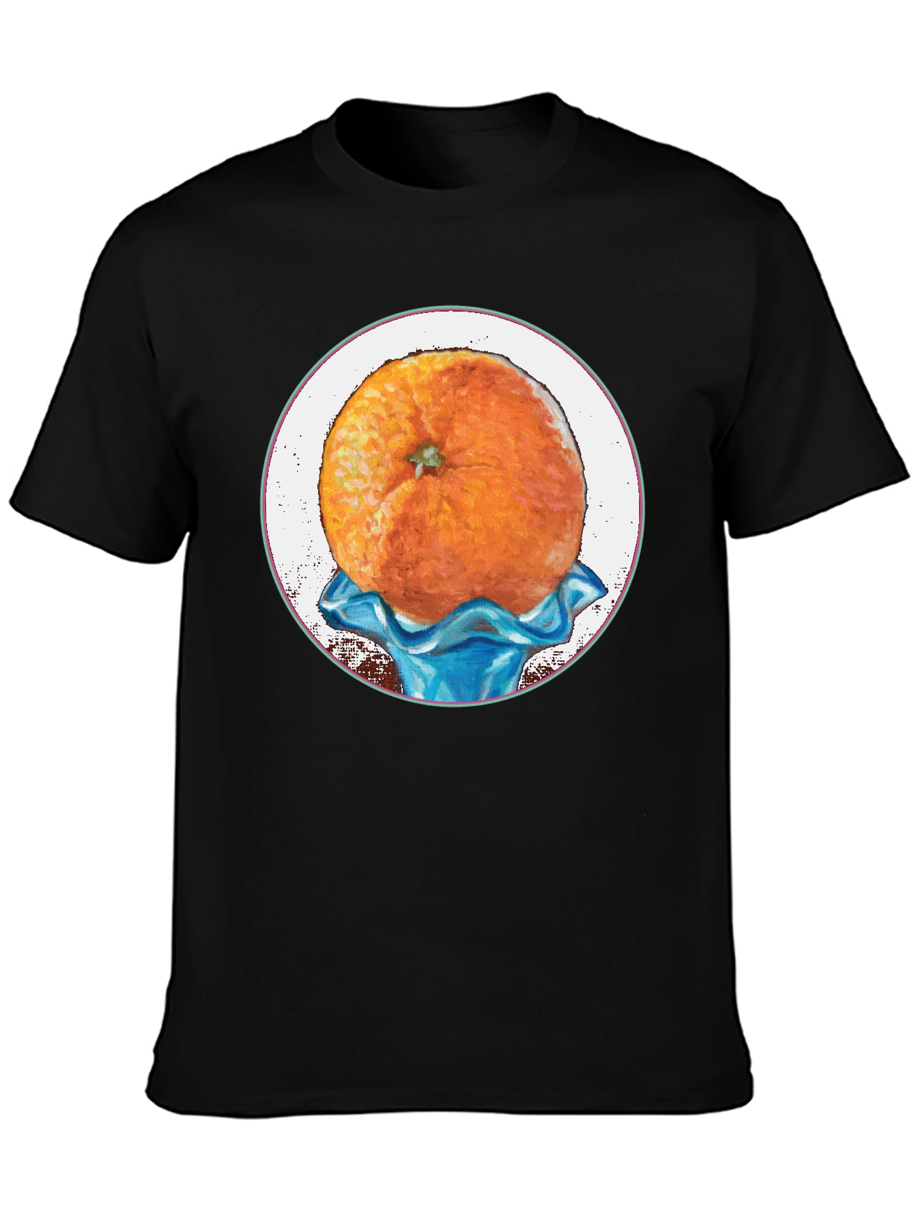 Orange Fruit Graphic Tee - Unique Design