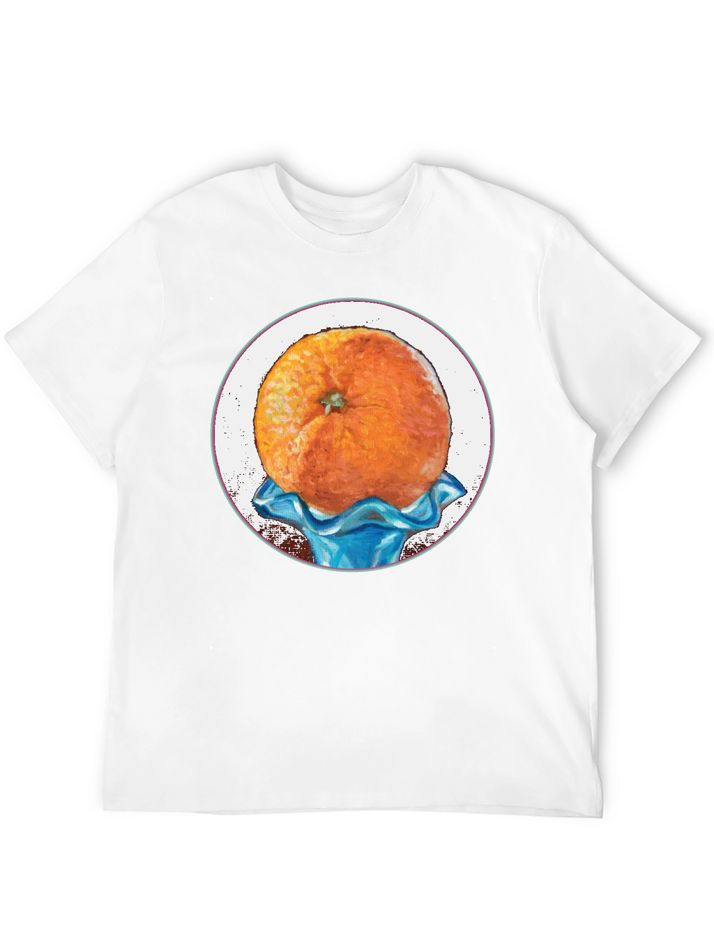 Orange Fruit Graphic Tee - Unique Design