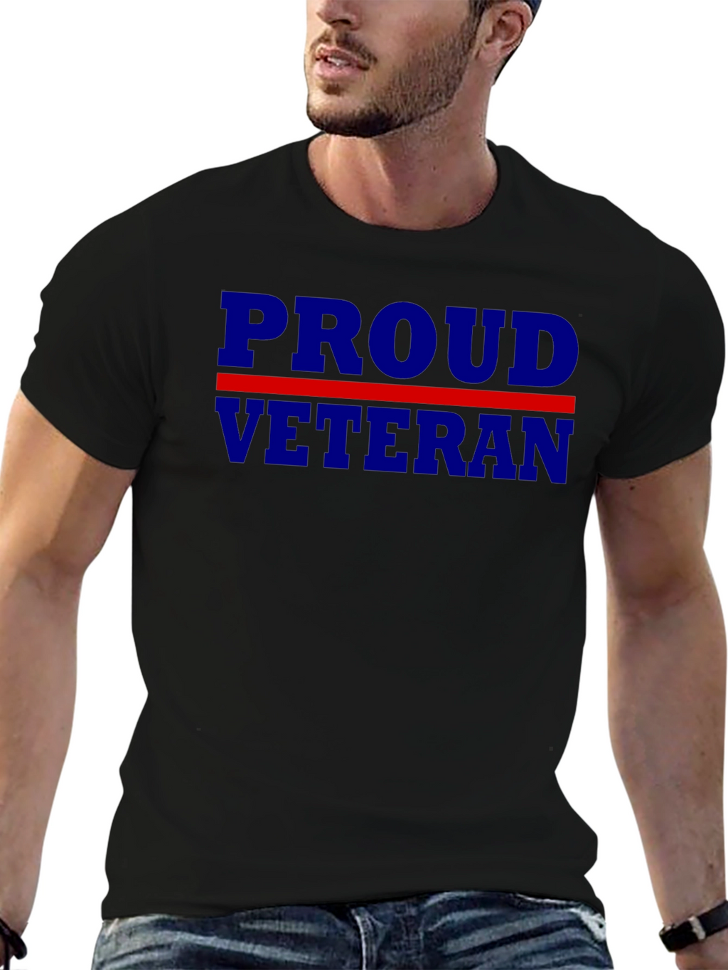 Proud Veteran T-Shirt - Patriotic Graphic Tee