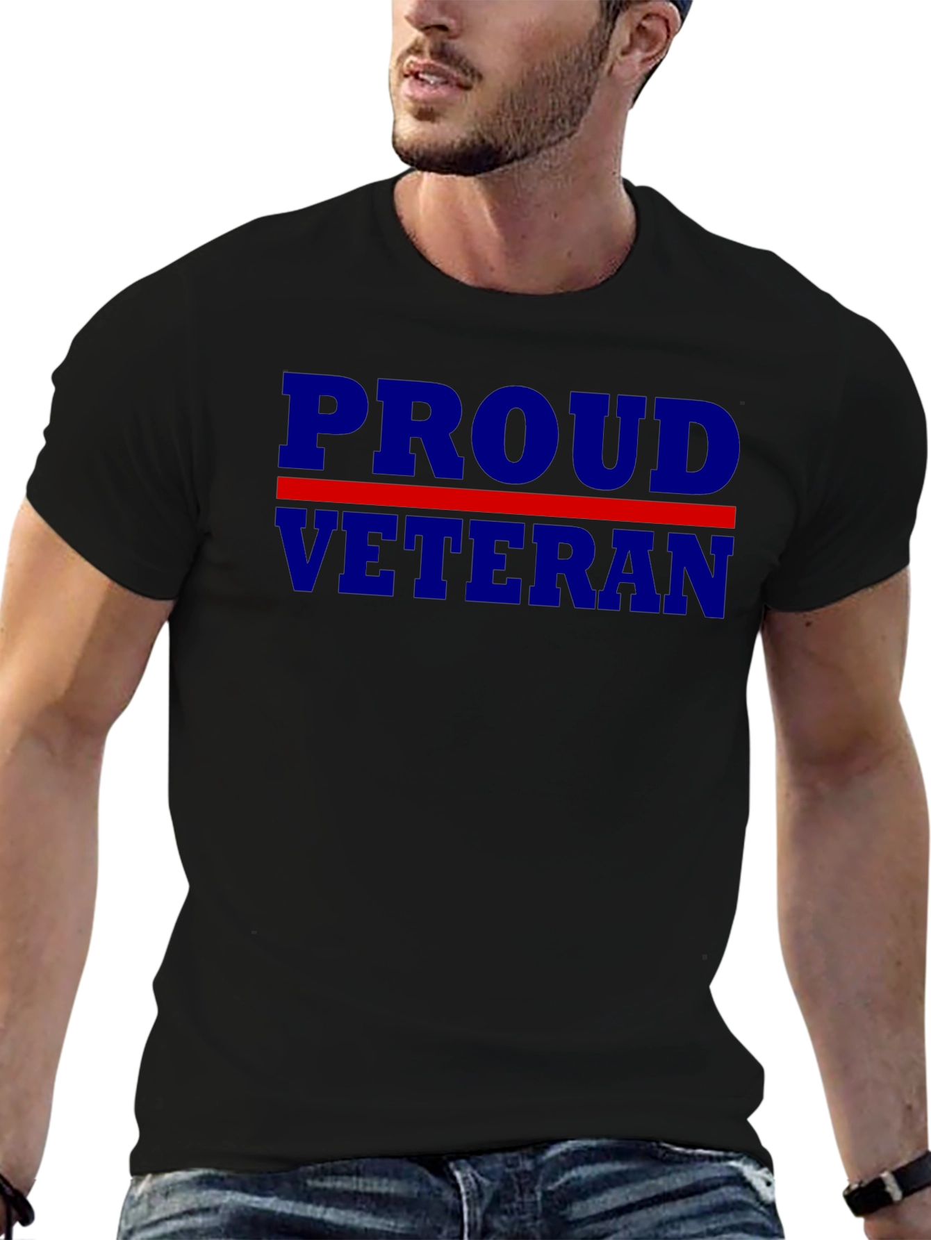 Proud Veteran T-Shirt - Patriotic Graphic Tee